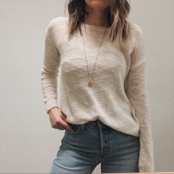 Sheer knit sweater - Picture 3 of 4